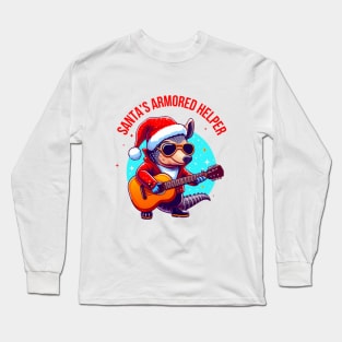 Christmas Armadillo Long Sleeve T-Shirt